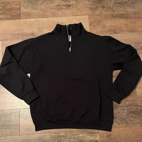 Jerzees Other - 📦 Jerzees Black Zip-Up Sweatshirt